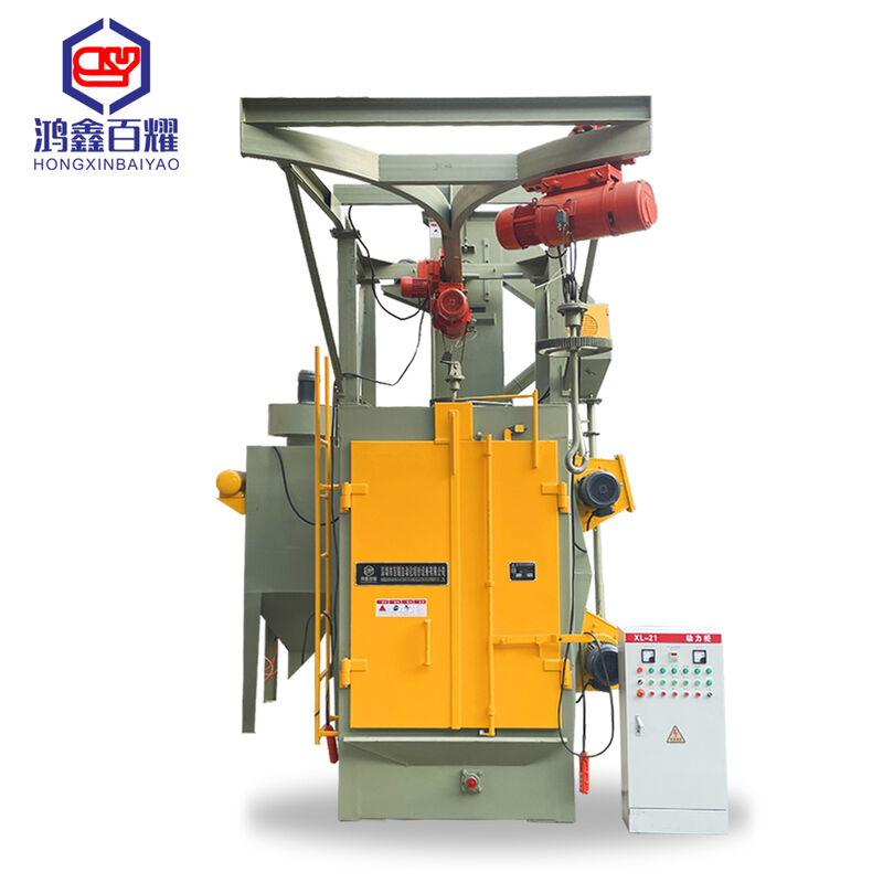 Large Section Steel Shot Blasting Machine Hook Type