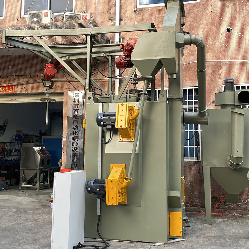 Large Section Steel Shot Blasting Machine Hook Type