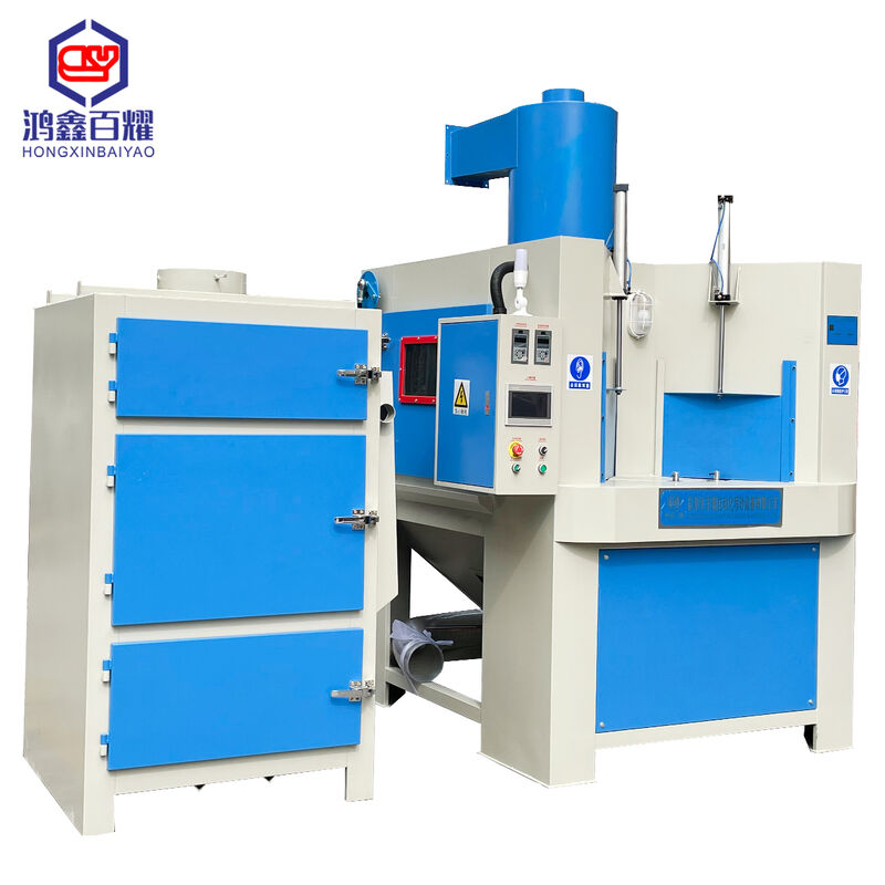 Smart Automatic Sandblasting Cabinet PLC Controlled