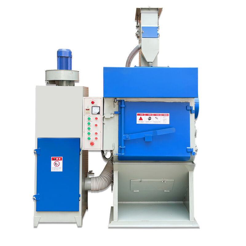 Automatic Shot Blasting Machine Rotary Drum Surface Cleaning