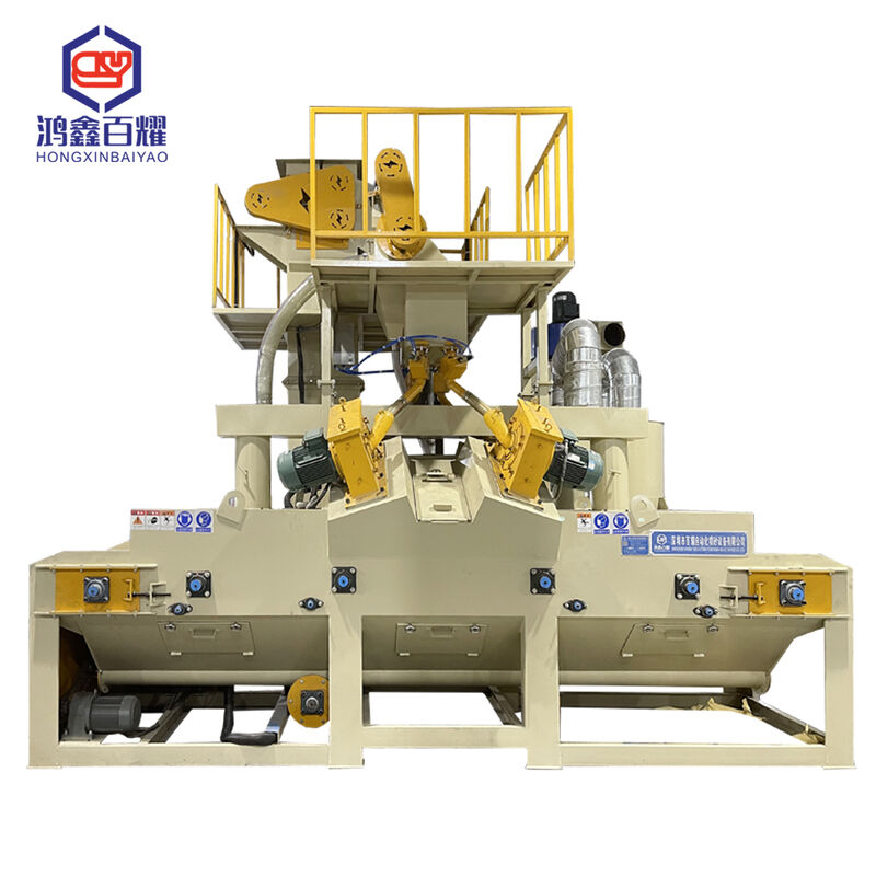 PLC Shot Blast Cleaning Machine Shot Peening Metal Rust Surface Cleaning
