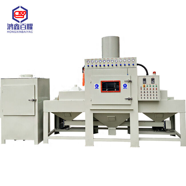 Automatic Metal Sandblasting Machine Dust Removal System Included
