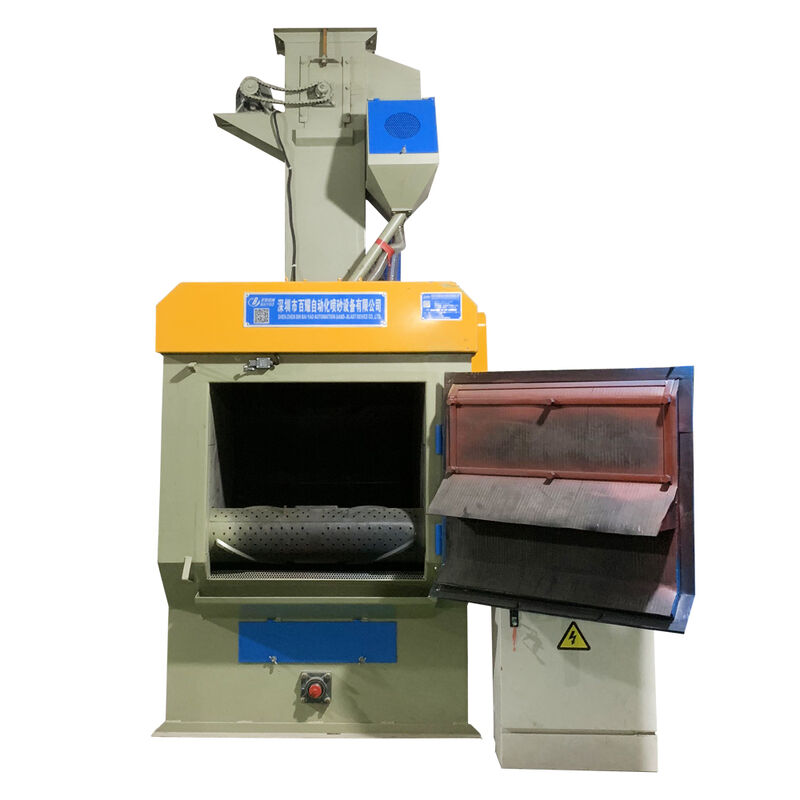 Automatic Crawler Type Shot Blasting Machine 13KW For Deflashing