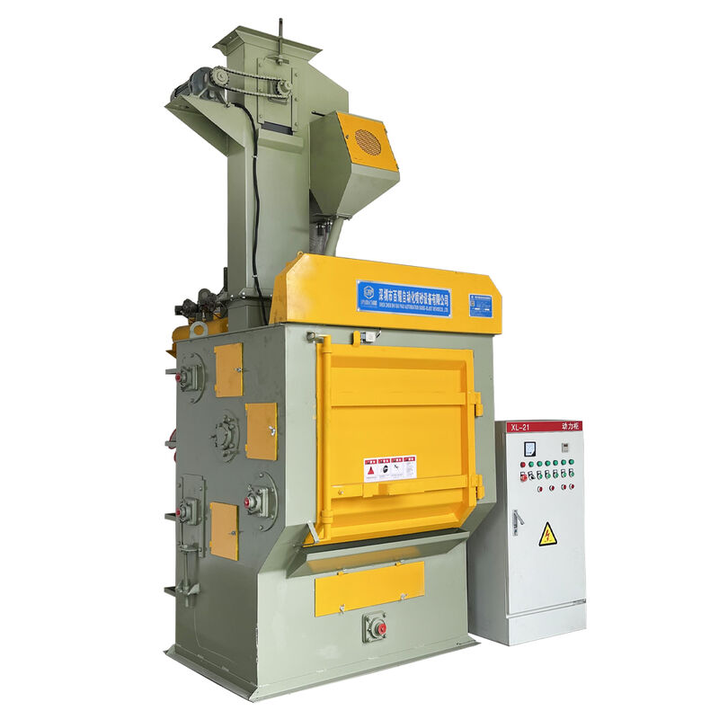 Crawler Tumble Belt Type Shot Blasting Machine 13KW for Descaling / Stripping
