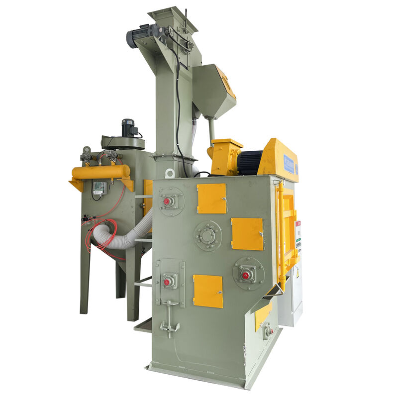 Crawler Tumble Belt Type Shot Blasting Machine 13KW for Descaling / Stripping