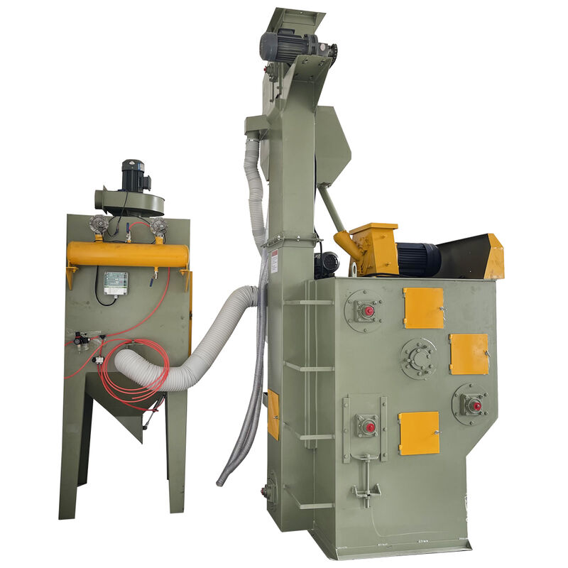 Crawler Tumble Belt Type Shot Blasting Machine 13KW for Descaling / Stripping