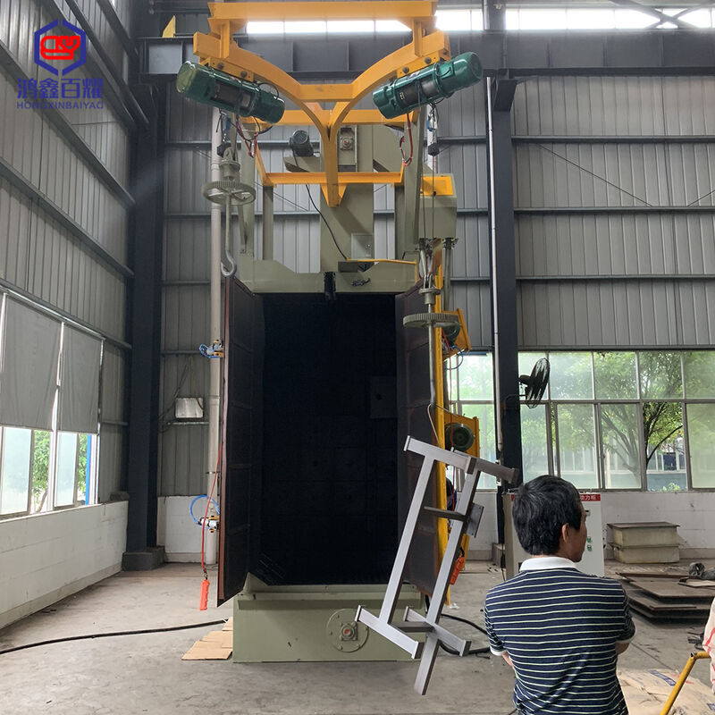 Wheel Hub Shot Blasting Machine Hanger Type Shot Peening