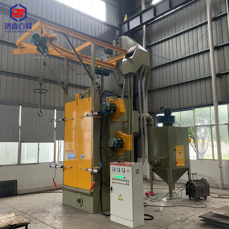 Wheel Hub Shot Blasting Machine Hanger Type Shot Peening