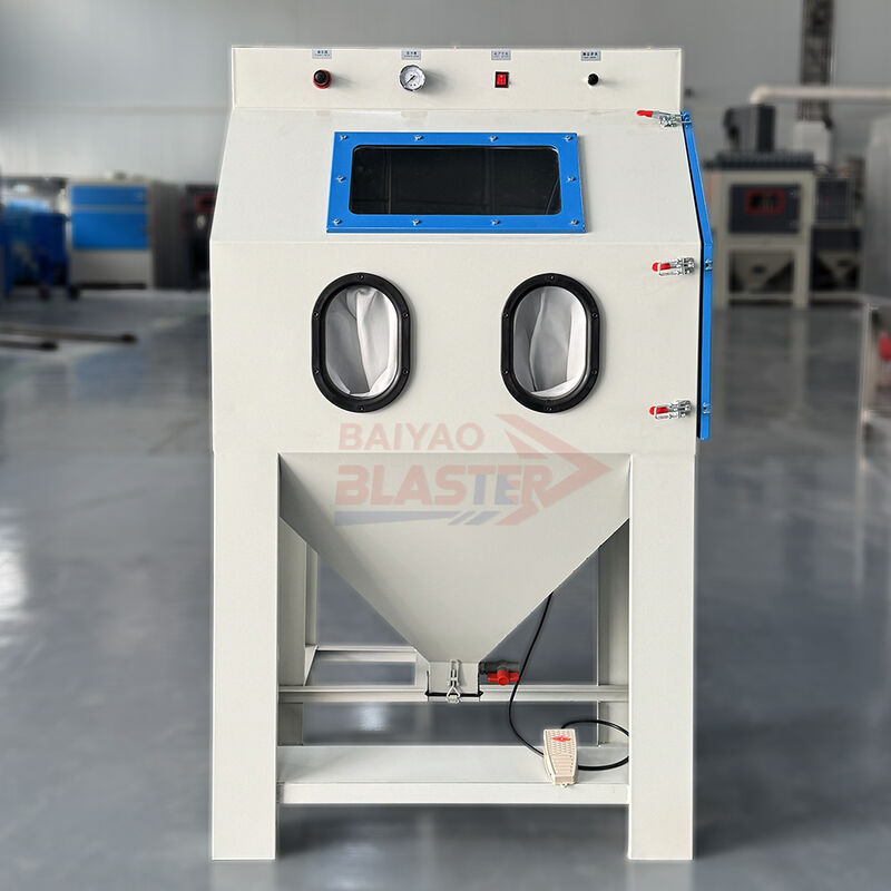 Dry Sand Blasting Machine Metal Sand Blasting Cabinet