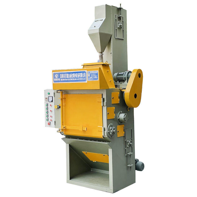 Tumble Shot Blasting Machine BY-324 Shotblasting Machines Batch Blast Cleaning