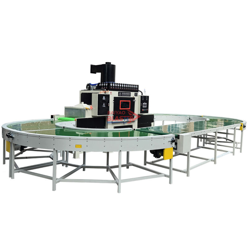 Conveyor Type Automatic Sand Blasting Machine 9.5KW