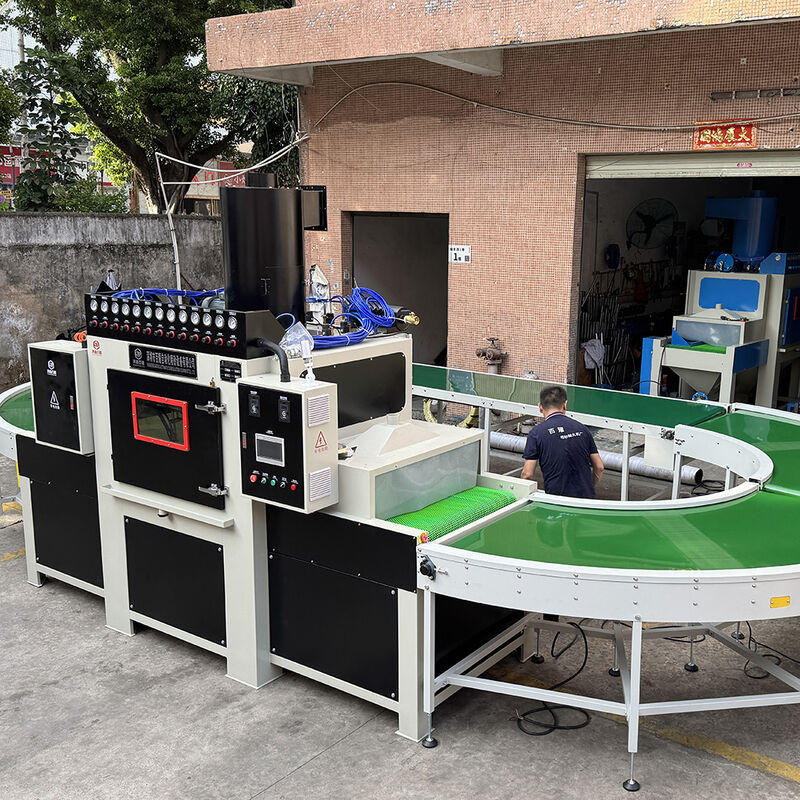 Conveyor Type Automatic Sand Blasting Machine 9.5KW