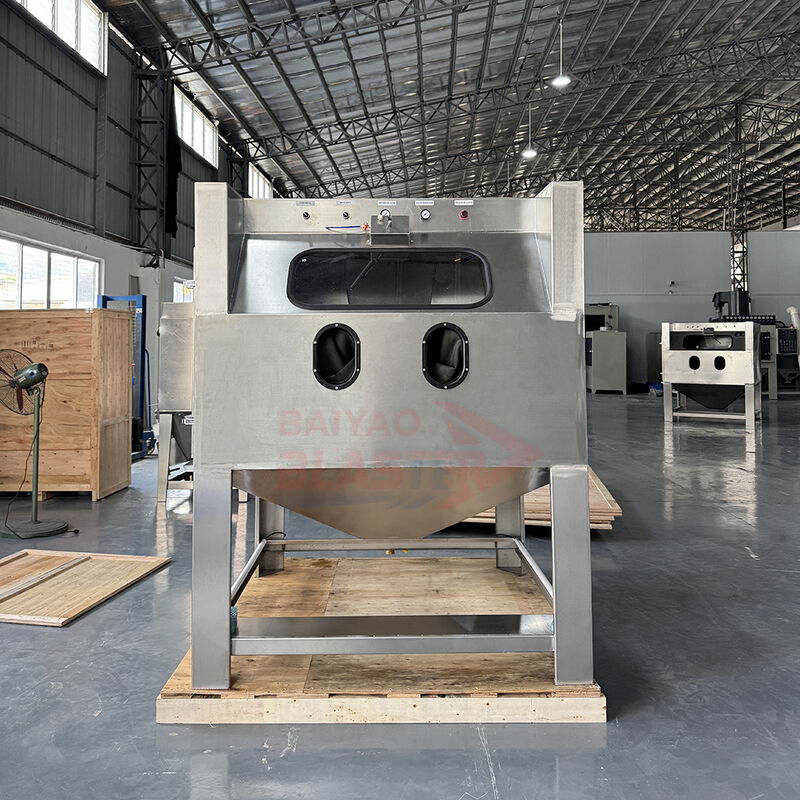 Vapor Blasting Wet Blasting Sandblasting Equipment Automotive Engine Cleaning