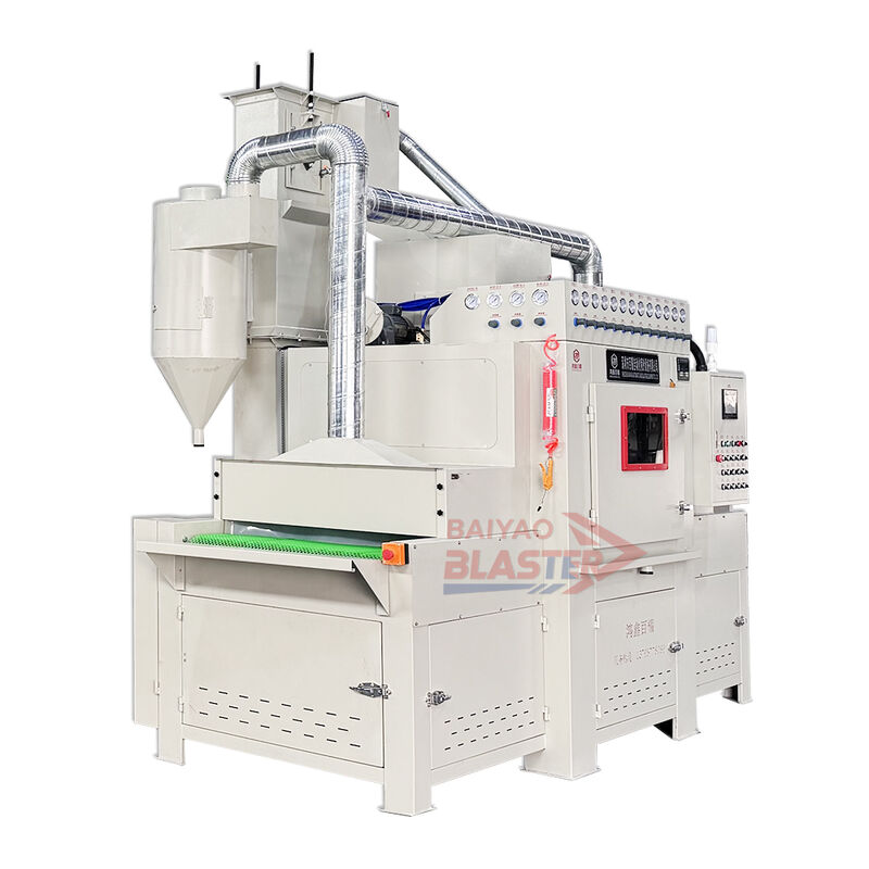 Conveyor Type Dustless Automatic Sandblasting Machine