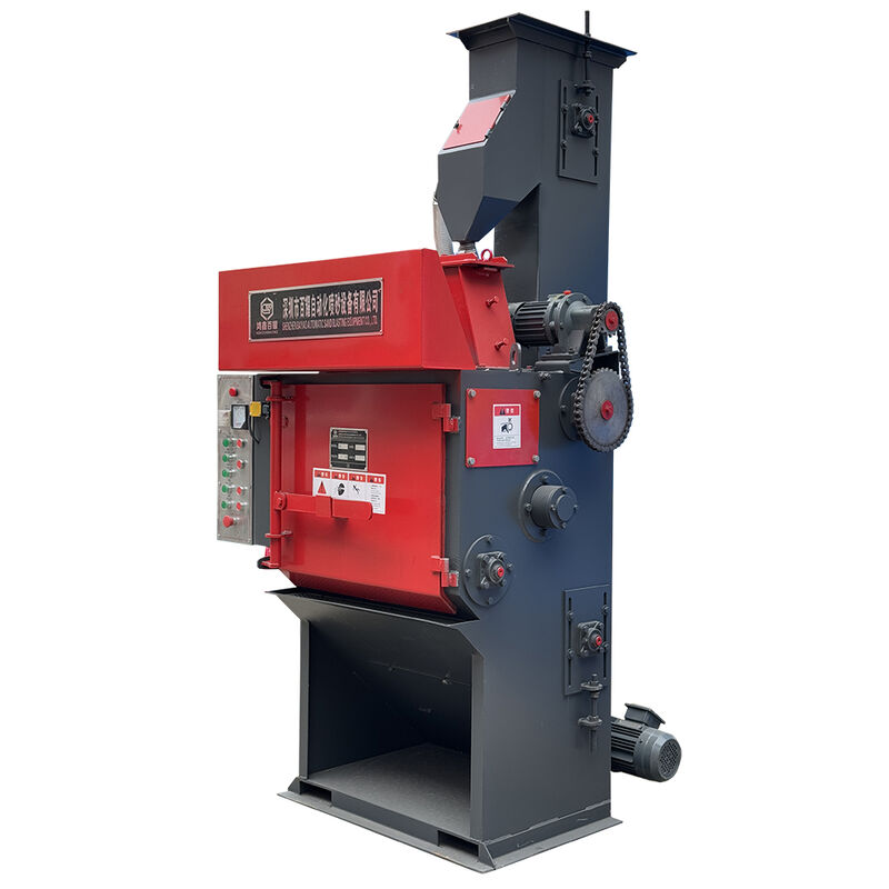 BY-324 Tumble Belt Shot Blasting Machine Small Automatic Shot Blaster
