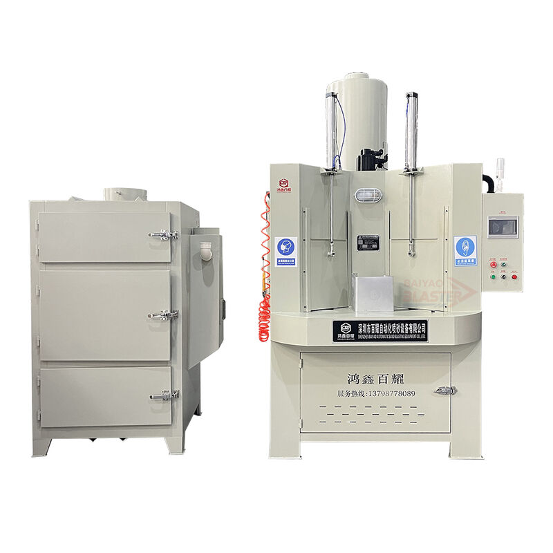 Multi-station Turntable Auto Sand Blaster for Die Castings Automatic Sand Blasting Machine