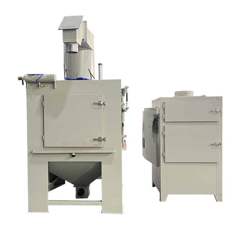 Multi-station Turntable Auto Sand Blaster for Die Castings Automatic Sand Blasting Machine