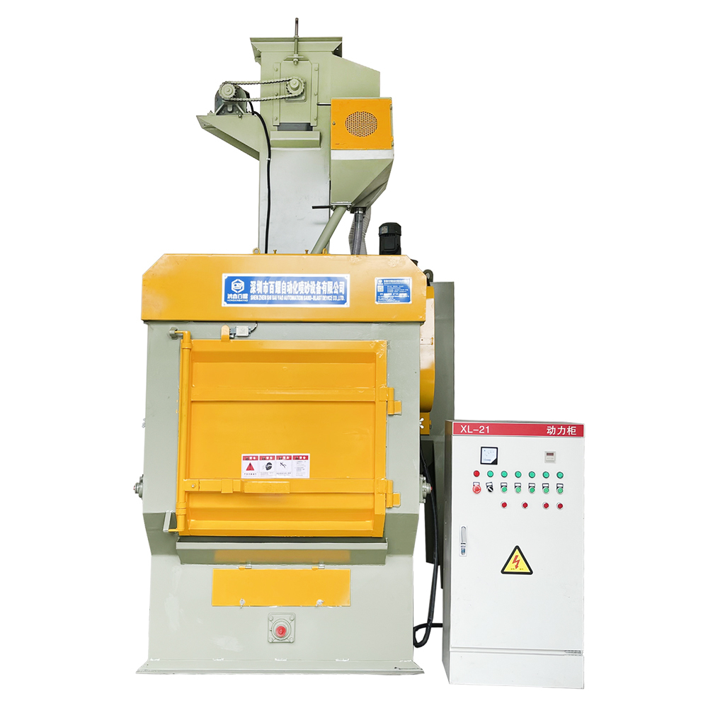 Automatic Crawler Type Shot Blasting Machine 13KW For Deflashing