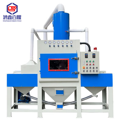 Máy phun cát băng tải tự động 6kw