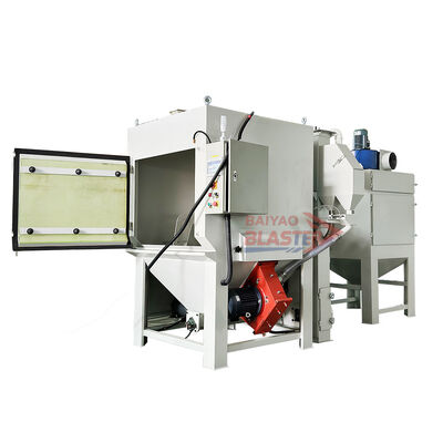 Automatic Shot Blasting Machine For Car Wheel Rims 7.5kw